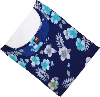 SANJUGARMENT Women Printed A-line Kurta(Multicolor)