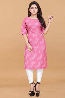 VAISALICREATION Women Printed A-line Kurta(Multicolor)