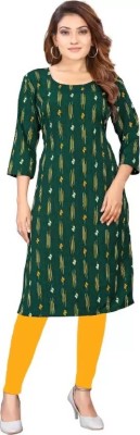 MAHADEV CREATION Women Printed A-line Kurta(Multicolor)