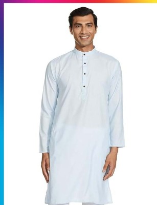 VELLS Men Solid A-line Kurta(Multicolor)