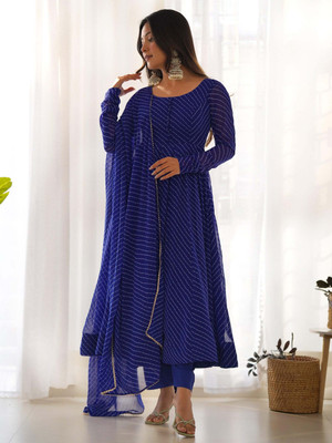 arlima Anarkali Gown(Blue)