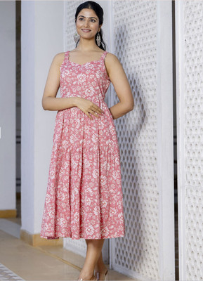 LIAPARO Flared/A-line Gown(Pink)