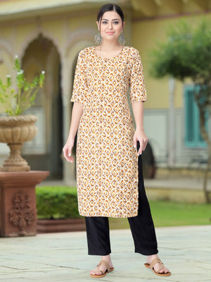 Moda Rapido Women Printed A-line Kurta(Multicolor)