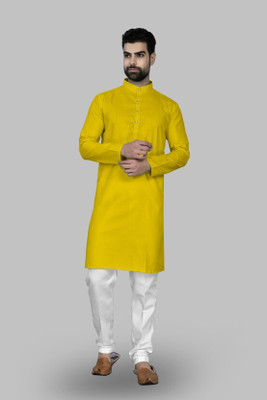 SunitaTrader Men Solid Straight Kurta(Multicolor)