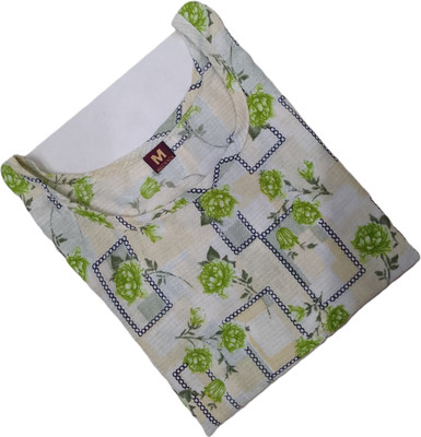 ANITA LYCRA Women Printed A-line Kurta(Multicolor)