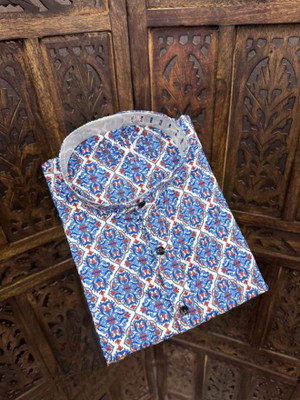 ABIZZSTORE Men Printed Straight Kurta(Multicolor)