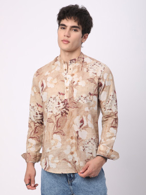 VASTRADO Men Printed Straight Kurta(Multicolor)