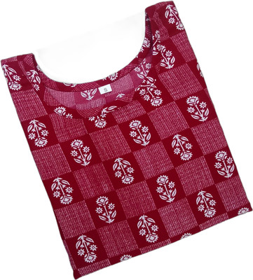 SANJUGARMENT Women Printed Straight Kurta(Multicolor)