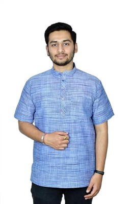 Mnju Men Solid Straight Kurta(Multicolor)