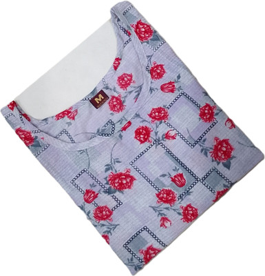 Jayshree Fab Women Printed A-line Kurta(Grey)