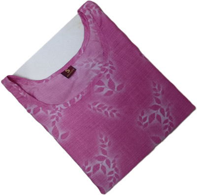 RIDDHI COLLECTION MALL Women Printed Straight Kurta(Multicolor)