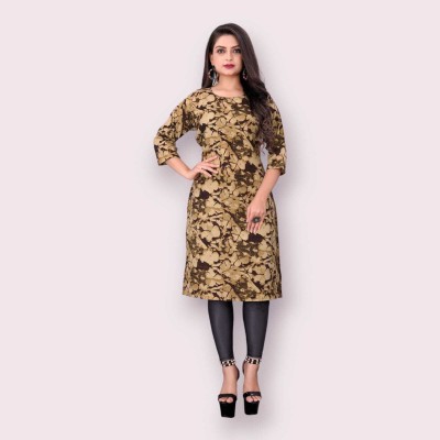 STYLESTATEMENT Women Printed Straight Kurta(Multicolor)