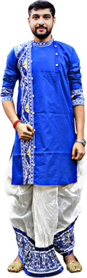 GOURI COLLECTIONS Men Kurta Dhoti Pant Set