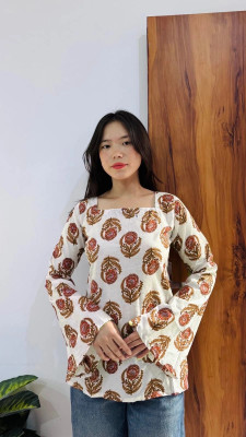 BHAWANA FASHION Women Printed Tunic Kurta(Multicolor)