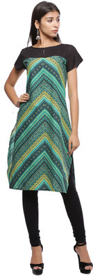 Cloth Stories Casual Geometric Print, Printed Women Multicolor Top