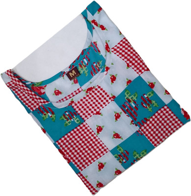 KNG TEXTILE Women Printed A-line Kurta(Multicolor)