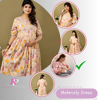 Cool Style Women Floral Print Anarkali Kurta(Multicolor)