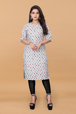 Vishwa Collection Mall Women Printed A-line Kurta(Multicolor)