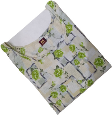 HARISH TEXTILE Women Printed A-line Kurta(Multicolor)