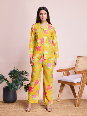 BAJARANG CREATION Shirt Skirt Co-ords Set with Shrug