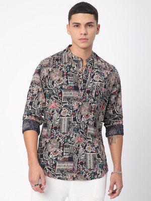 VASTRADO Men Printed Ethnic Dress Kurta(Multicolor)