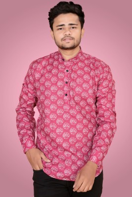 Varidashi Men Printed A-line Kurta(Multicolor)