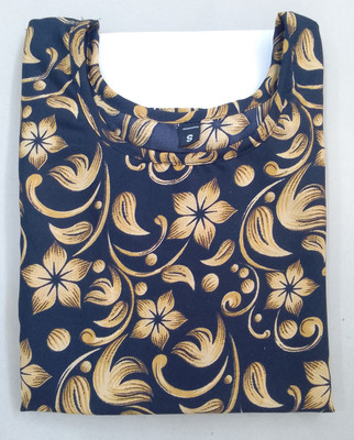 RD Collection Women Printed Straight Kurta(Multicolor)