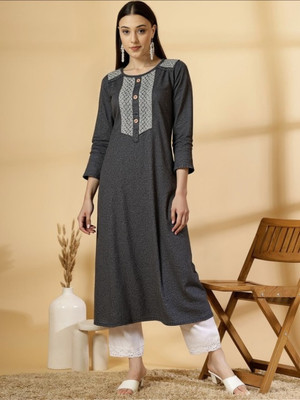 PP Vastram Women Printed A-line Kurta(Multicolor)