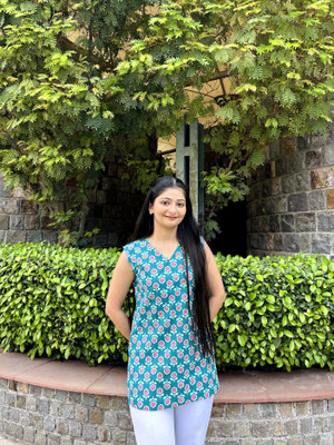 Majestykart Women Floral Print, Printed Straight Kurta(Multicolor)