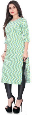 SHLOCK CREATION HUB Women Printed A-line Kurta(Multicolor)