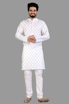 StyleVault Men Kurta Pyjama Set