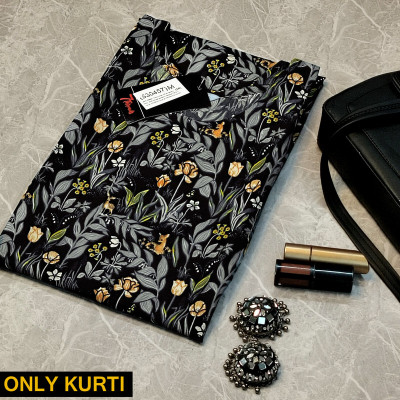 EthnicBasket Women Printed Straight Kurta(Multicolor)