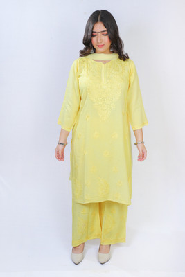 HouseOfCommon Women Kurti Palazzo Set