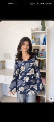 BLEVY Women Printed Pathani Kurta(Multicolor)