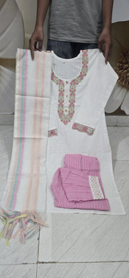 Shah Women Pant Attached Dupatta Set