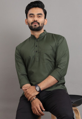 SOPANI Men Solid Straight Kurta(Multicolor)