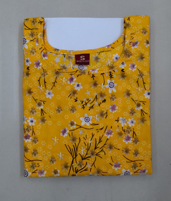 RD Collection Women Printed Straight Kurta(Multicolor)