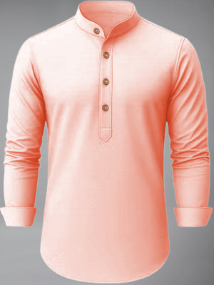 UNIFAV Men Solid A-line Kurta(Multicolor)