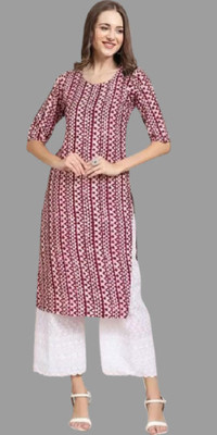 B K CREATION Women Printed A-line Kurta(Multicolor)