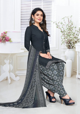 SIMPLYENTHIC Women Printed Straight Kurta(Grey, White)