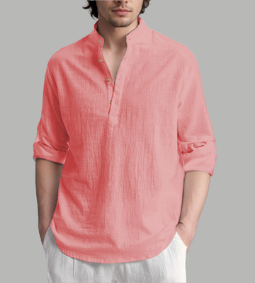 TrendiVastra Men Solid Straight Kurta(Multicolor)