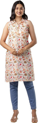 RAISHREE Women Printed Straight Kurta(Multicolor)