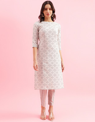 Fourleaf Women Kurta Pant Set