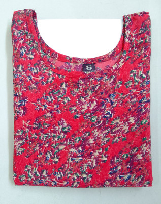 RIDDHI COLLECTION MALL Women Printed Straight Kurta(Multicolor)