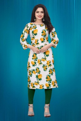 JENSI FASHION Women Printed A-line Kurta(Multicolor)