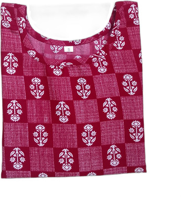 RD Collection Women Printed Straight Kurta(Multicolor)