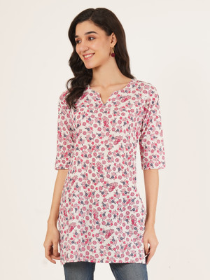 Ethic Glance Women Printed A-line Kurta(Multicolor)