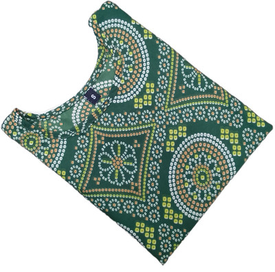 SANJUGARMENT Women Printed Straight Kurta(Multicolor)