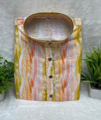 Lazzly Men Embroidered A-line Kurta(Multicolor)
