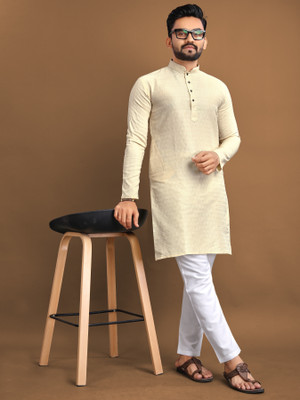 AKSHAT CREATION Men Kurta Pyjama Set